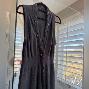 FYLO Charcoal Gray Vest & Leggings Set